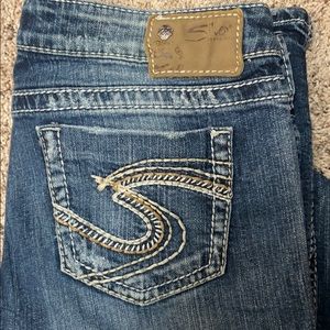 Silver jeans from Buckle